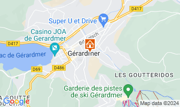 Mappa Grardmer Appartamento 81337