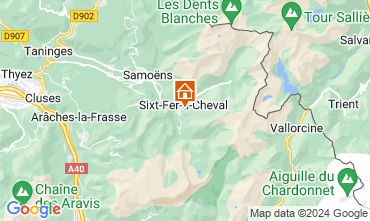 Mappa Sixt Fer  Cheval Chalet 116957