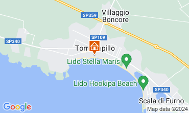 Mappa Porto Cesareo Appartamento 104436