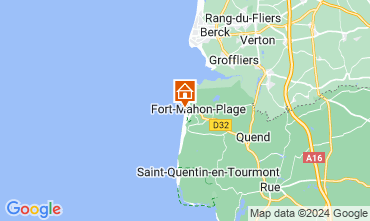 Mappa Fort Mahon Appartamento 128482