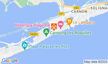 Mappa Palavas-les-Flots Appartamento 67534