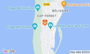 Mappa Cap Ferret Villa  9368