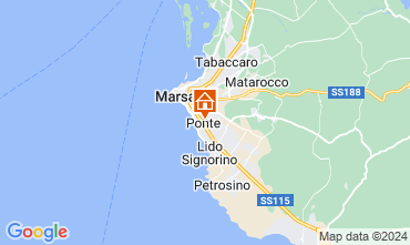 Mappa Trapani Villa  125348