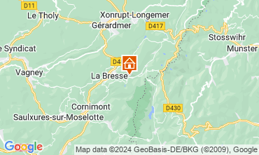 Mappa La Bresse Hohneck Appartamento 4539