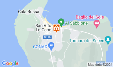 Mappa San Vito lo Capo Appartamento 114781