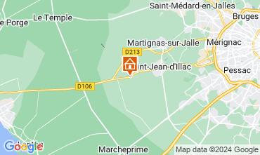 Mappa Saint-Jean-d'Illac Casa 121269