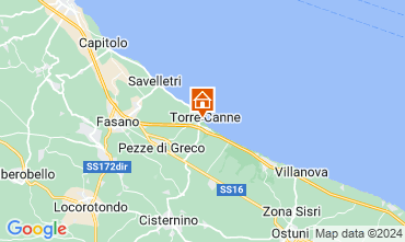 Mappa Torre Canne Appartamento 109503