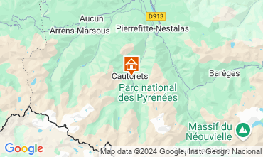 Mappa Cauterets Appartamento 129153