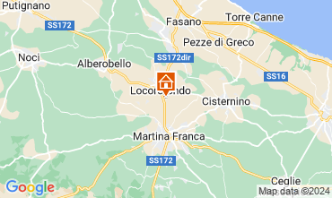 Mappa Locorotondo Villa  127893