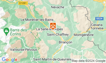 Mappa Serre Chevalier Appartamento 128082