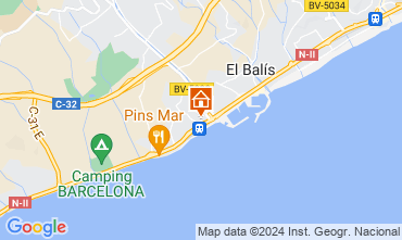 Mappa Barcellona Appartamento 76574