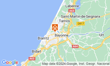 Mappa Biarritz Villa  121431