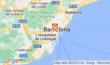 Mappa Barcellona Appartamento 124450