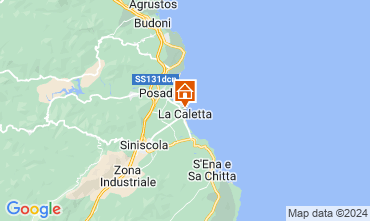 Mappa La Caletta Appartamento 72805