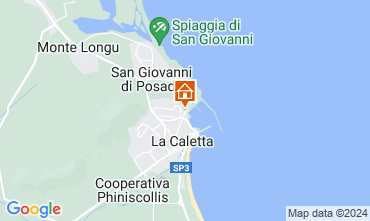 Mappa La Caletta Appartamento 72805