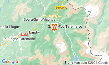 Mappa Les Arcs Appartamento 173