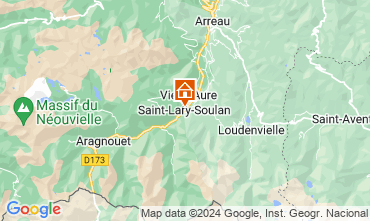 Mappa Saint Lary Soulan Chalet 102169
