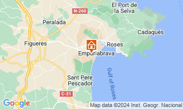 Mappa Empuriabrava Villa  118465