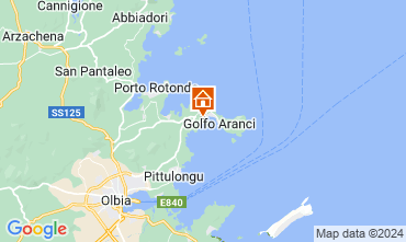 Mappa Golfo Aranci Appartamento 126041