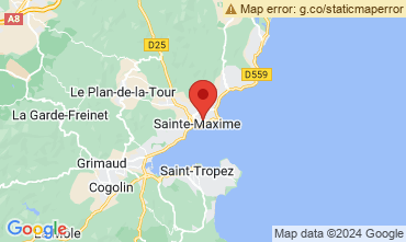 Mappa Sainte Maxime Villa  15881