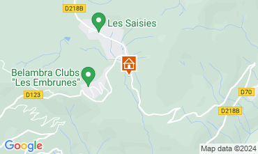 Mappa Les Saisies Chalet 2720