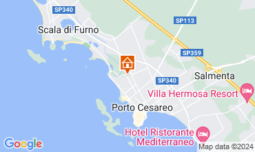 Mappa Porto Cesareo Appartamento 111035