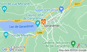 Mappa Grardmer Chalet 129120