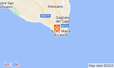 Mappa Santa Maria di Leuca Appartamento 79234