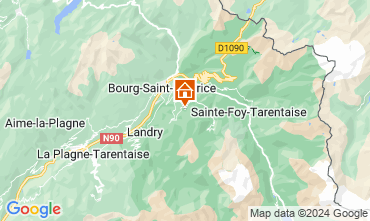 Mappa Les Arcs Chalet 89274