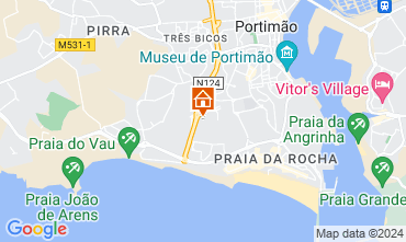 Mappa Praia da Rocha Appartamento 108583