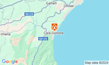 Mappa Cala Gonone Appartamento 129186