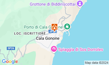 Mappa Cala Gonone Appartamento 129186