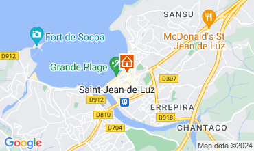 Mappa Saint Jean de Luz Appartamento 89774