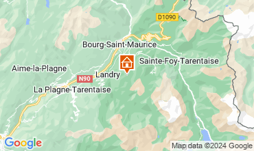 Mappa Les Arcs Appartamento 330