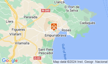 Mappa Empuriabrava Casa 106921