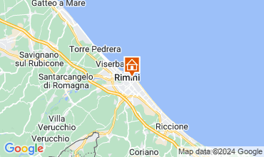 Mappa Rimini Appartamento 32172