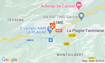 Mappa La Plagne Monolocale 27285